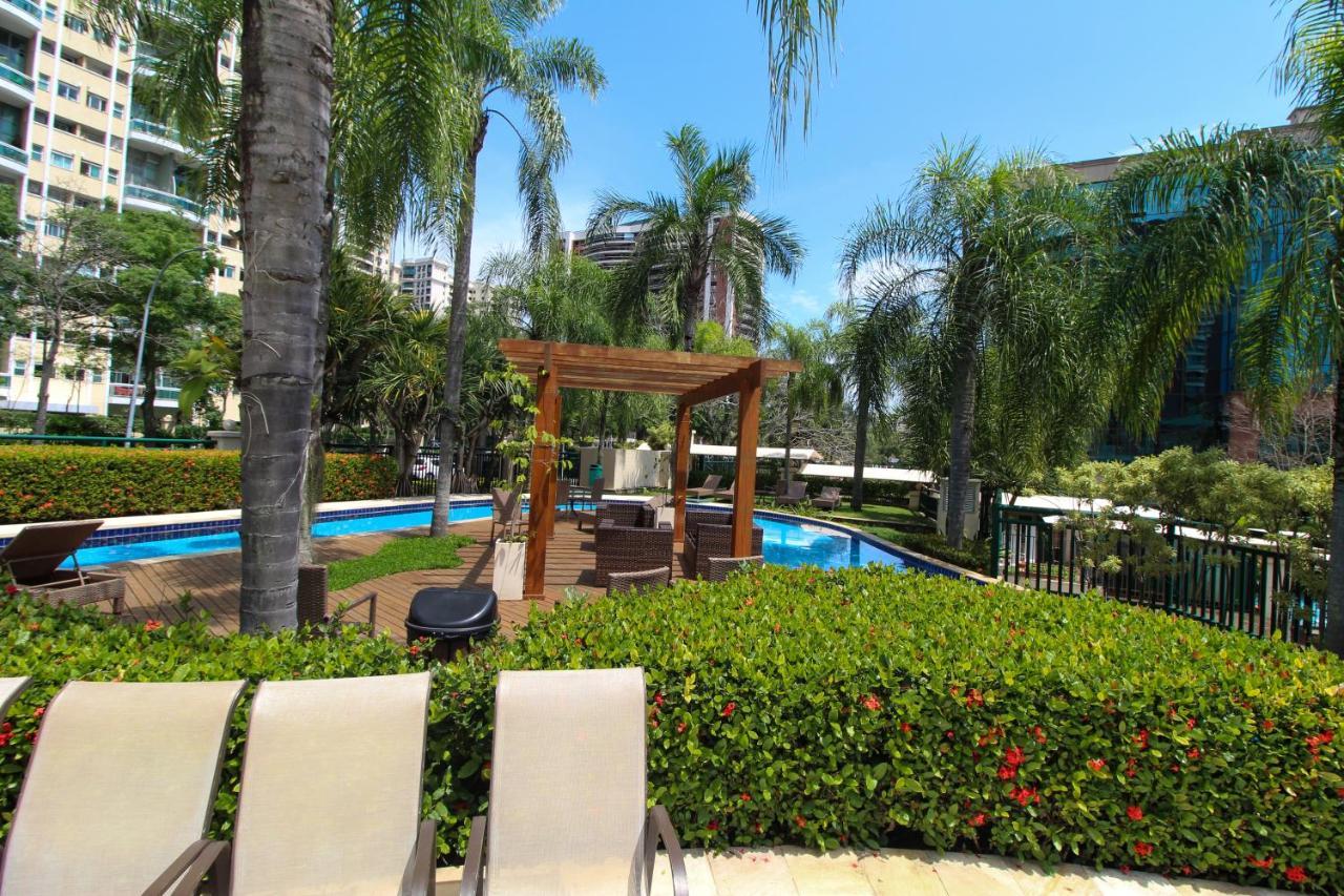 Barra Da Tijuca - 508 - De Frente Para Maravilhosa Piscina - Estacionamento Gratuito - Academia Comphania Atletica - Balsa Para Praia Gratis - Microondas - Geladeira Grande - Recepcao 24Horas - Wi-Fi - Com Pia Rio de Janeiro Zewnętrze zdjęcie